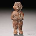 PreColumbian  Carved Bone Figure