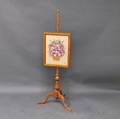 Queen Annestyle Tiger Maple Fire Screen