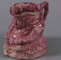 Pink Lustre Toby Jug