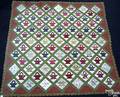 Applique basket pattern quilt