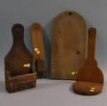 Four Wooden Domestic Items