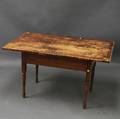 Late Federal Pine and Cherry Tavern Table