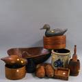 Large Group of Mostly Wooden Domestic Items