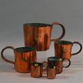 Six Handled Copper Measures