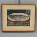 American School 20th Century Still Life with Fish