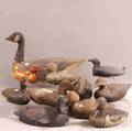 Eleven Assorted Waterfowl Decoys