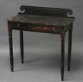 Blackpainted Late Federal Dressing Table