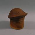 Carved Wooden Gentlemans Hat Mold