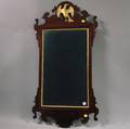Chippendale Parcelgilt Mahogany Scrollframe Mirror