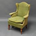 Small Queen Annestyle Upholstered Wing Chair