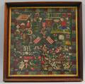 Framed 19th Century Wool Needlework Picture