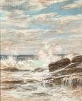 John Appleton Brown American 18441902 Crashing Surf