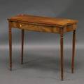 Federalstyle Mahogany Card Table