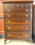 Pennsylvania Chippendale cherry tall chest