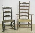 Pennsylvania 5slat ladderback armchair