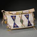 Lakota Beaded Buffalo Hide Possible Bag