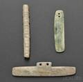 Three PreColumbian Jade Items