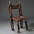 Senufo Carved Wood Chair
