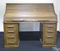 Oak rolltop desk