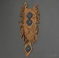 Blackfoot Beaded Hide Knife Sheath