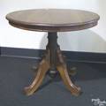 Victorian walnut center table