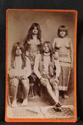 Three Cabinet Cards Depicting Yuma Indians by Elia A Bonine 18431916