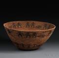 Large Yokuts Coiled Basketry Bowl