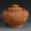 Large Tlingit Polychrome Twined Basket