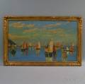 William Birdsall Gifford American 18391942 Sailboats Venice