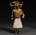 Hopi Polychrome Carved Wood Kachina