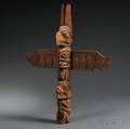 Northwest Coaststyle Carved Wood Totem Pole