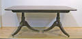 Baker Federal style mahogany dining table