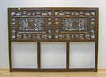 Chinese carved headboard