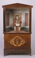 TwentyKey Barrel Organ by Thibouville Lamy with Automaton Monkey Violinist