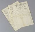 Two Invoices from Antoine Lumiere et Ses Fils