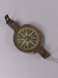 Mahogany and Brass Vernier Surveyors Compass