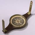 Mahogany Surveyors Compass by Edmund Blunt