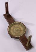 Rare Mahogany Surveyors with Compass Card by George Adams