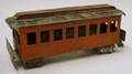 American Painted Tin Railway Express Line City of New Bedford Passenger Car