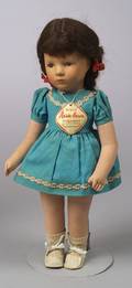 Hard Plastic Kathe Kruse Girl Doll