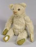 American WellLoved White Mohair Teddy Bear