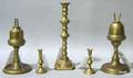 Brass lighting to include oil lamps
