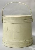 Ivory painted firkin