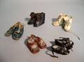 Five Pairs of Doll Shoes