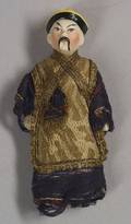 AllBisque Oriental Man Doll