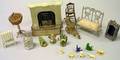 Group of Doll House Accessories