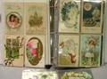 Binder of Easter Birthday and Greeting Postcards