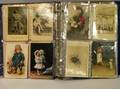 Binder of Early Postcards of Children