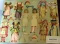 Group of Assorted Lithographed Paper Dolls