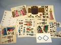 Lot of Poupee Modele Paper Dolls